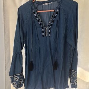 Given Kale denim top - Nordstrom